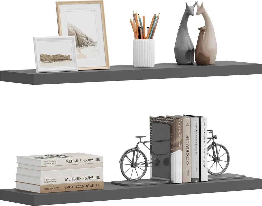 Mensola da Parete Blu Royal 40x22.9 | Design Moderno per Interni
