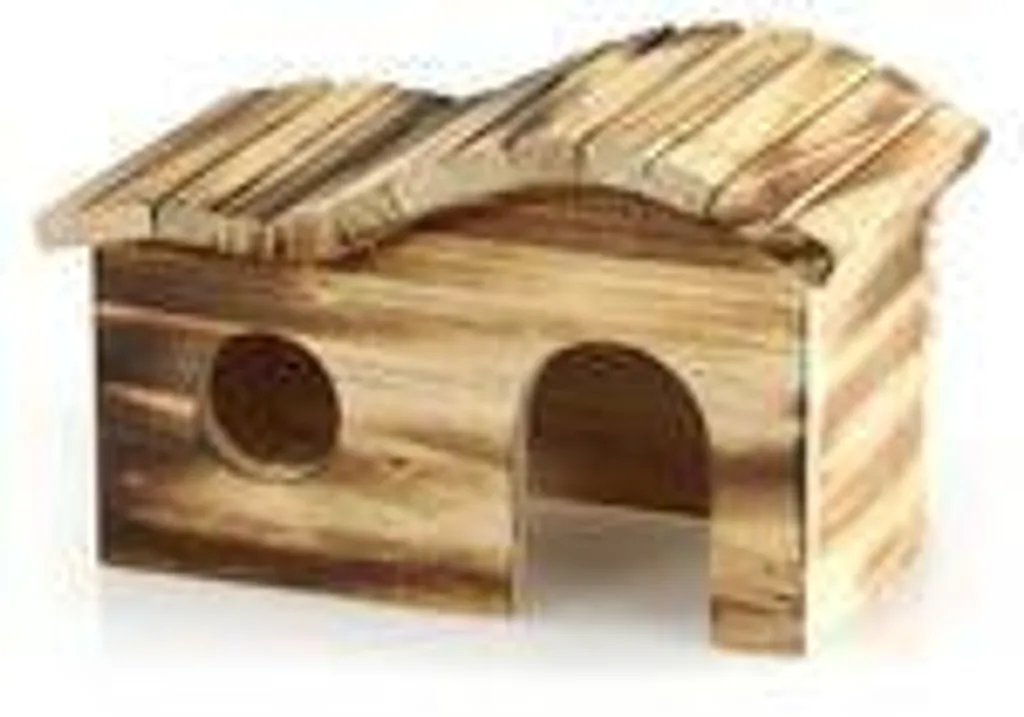 Maison Copacabana pour lapin en carton ondulé - Structure robuste et durable