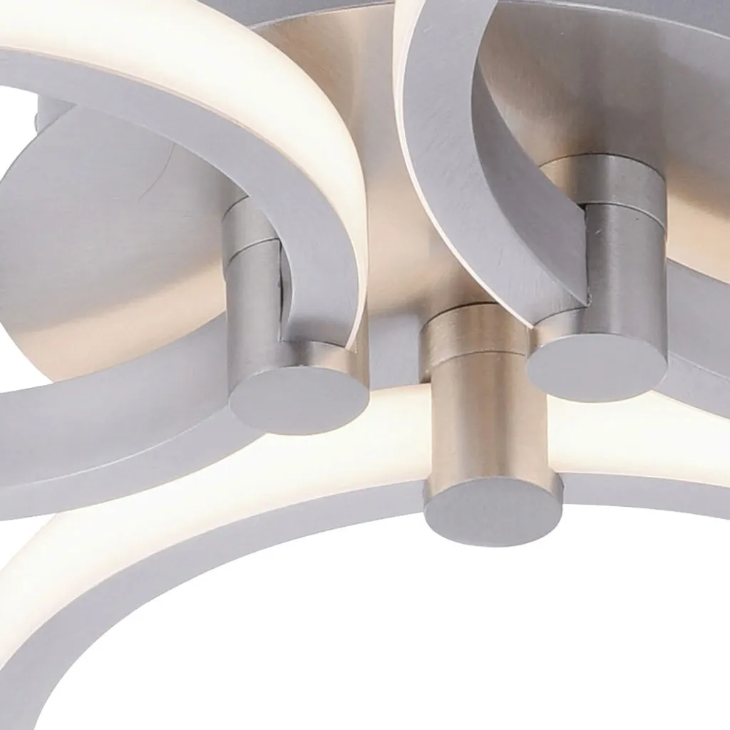 Plafoniera LED Johanna 15962: Luce Calda 3000K per Camera e Salotto - 12
