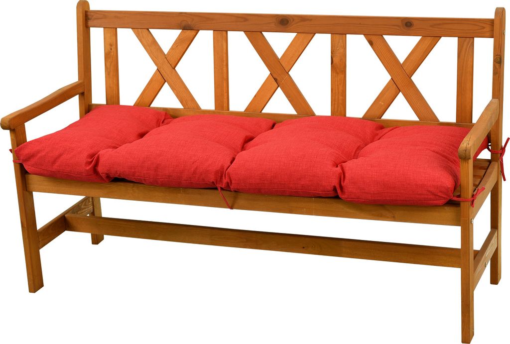 AMPO Bankauflage Bankkissen Sitzkissen Polser für Gartenbank Hollywoodschaukel 140 cm