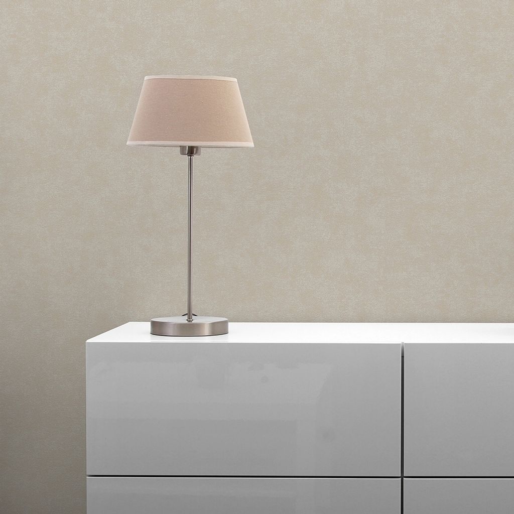 Tapete Uni Einfarbig M1-No.11058 Vlies Grau Beige Tadessi 10.05 m x 0.53 m
