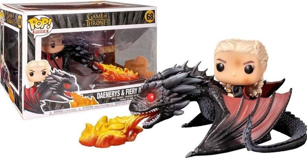Game of Thrones - Daenerys et Drogon 68 - Funko Pop ! - Image du produit 