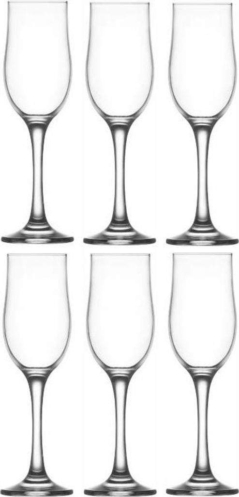 6er Set Sektgläser 195 ml Nevakar LAV Produktbild 