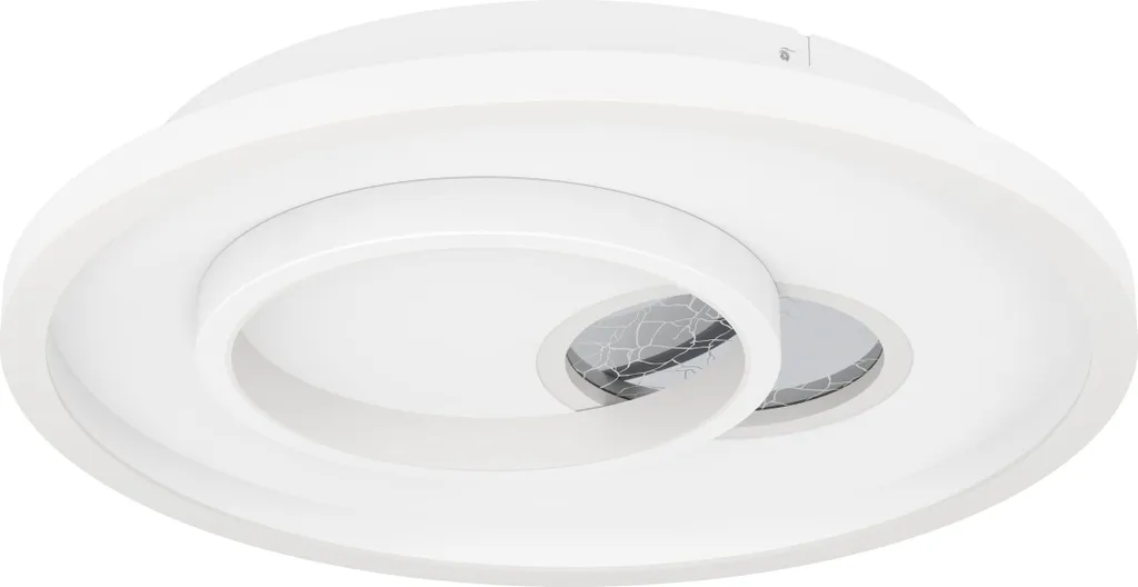 Plafonnier LED Tiriolo : Éclairage Puissant pour Pièces Sombres Ø38 cm