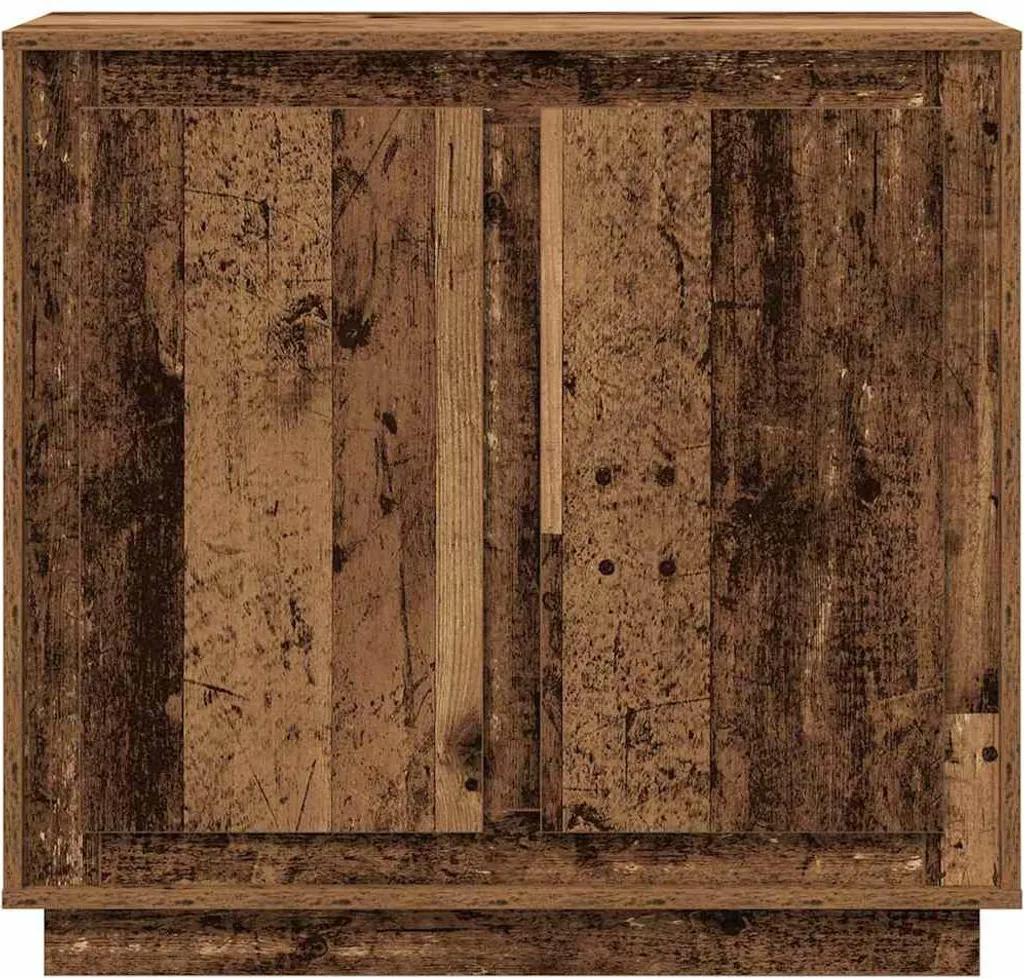 vidaXL Credenza Legno Vecchio 80x34x75 cm - Mobile Rustico Multiuso - 5