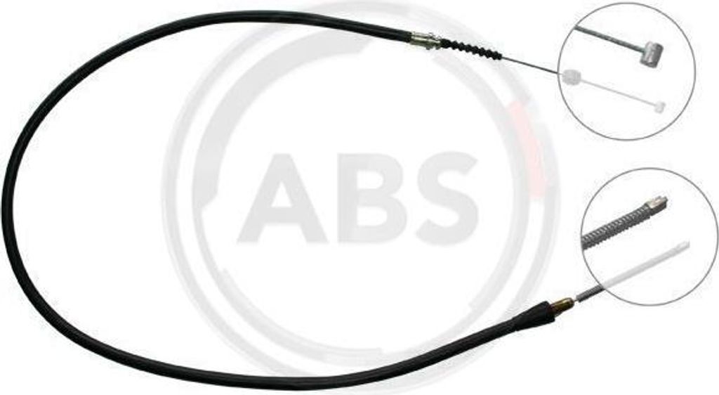 A.B.S. K12107 Seilzug, Handbremse OE 522604 kompatibel mit Frontera A