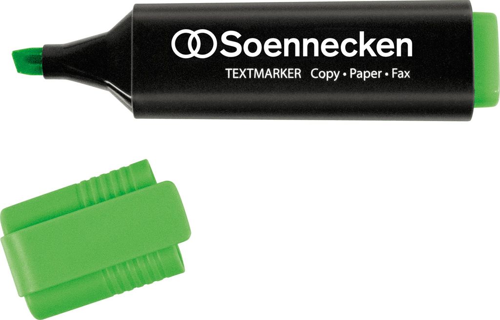 Soennecken Textmarker 3394 2-5mm Keilspitze grün