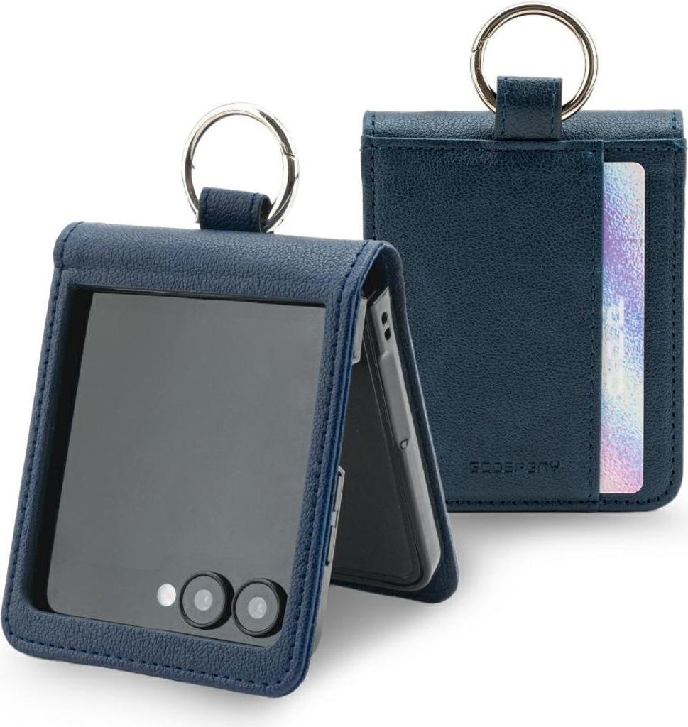 Mercury Basic Tagebuch Samsung Galaxy Z Flip7 marineblau