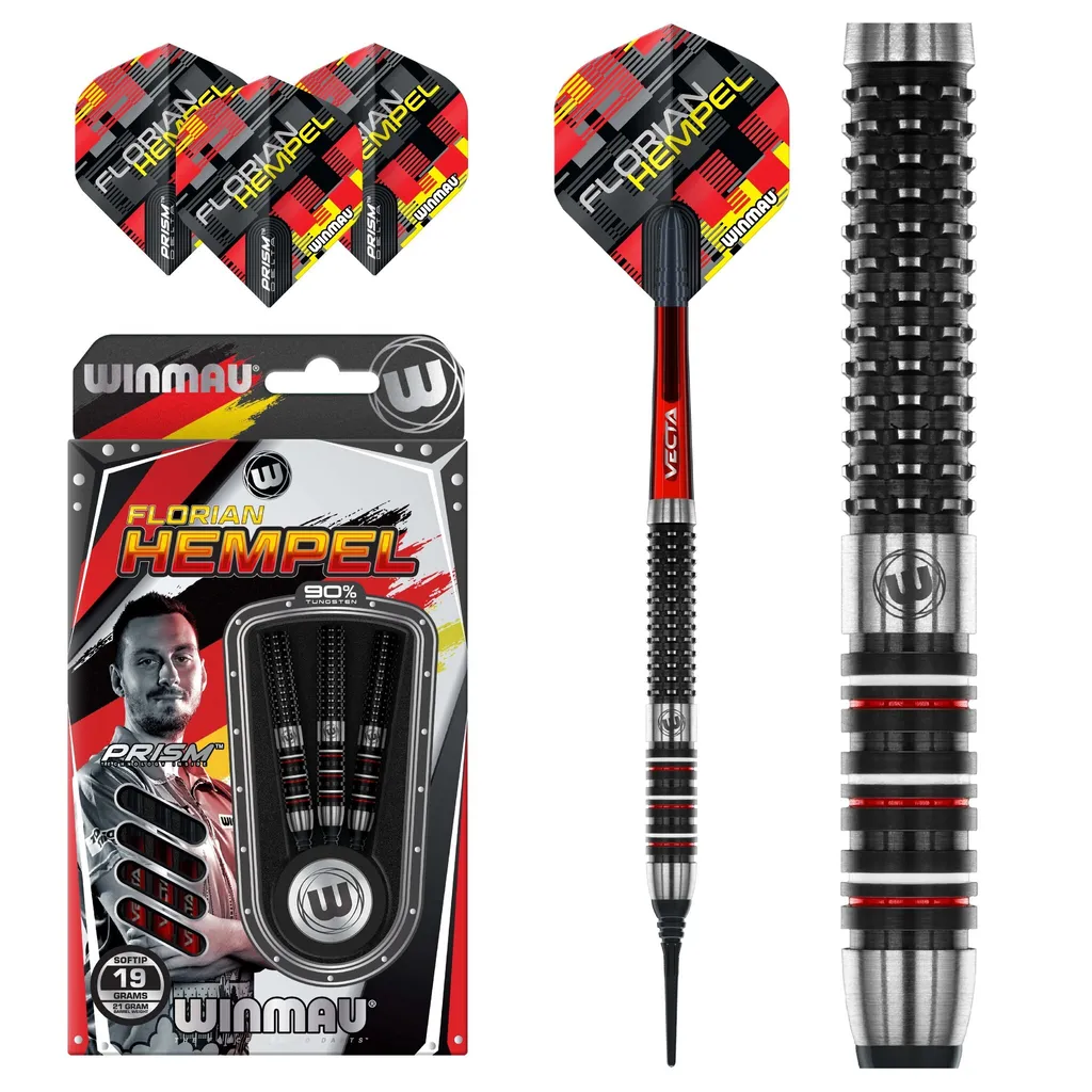 Finis les Rebonds avec les Fléchettes Winmau Florian Hempel 2466 21g