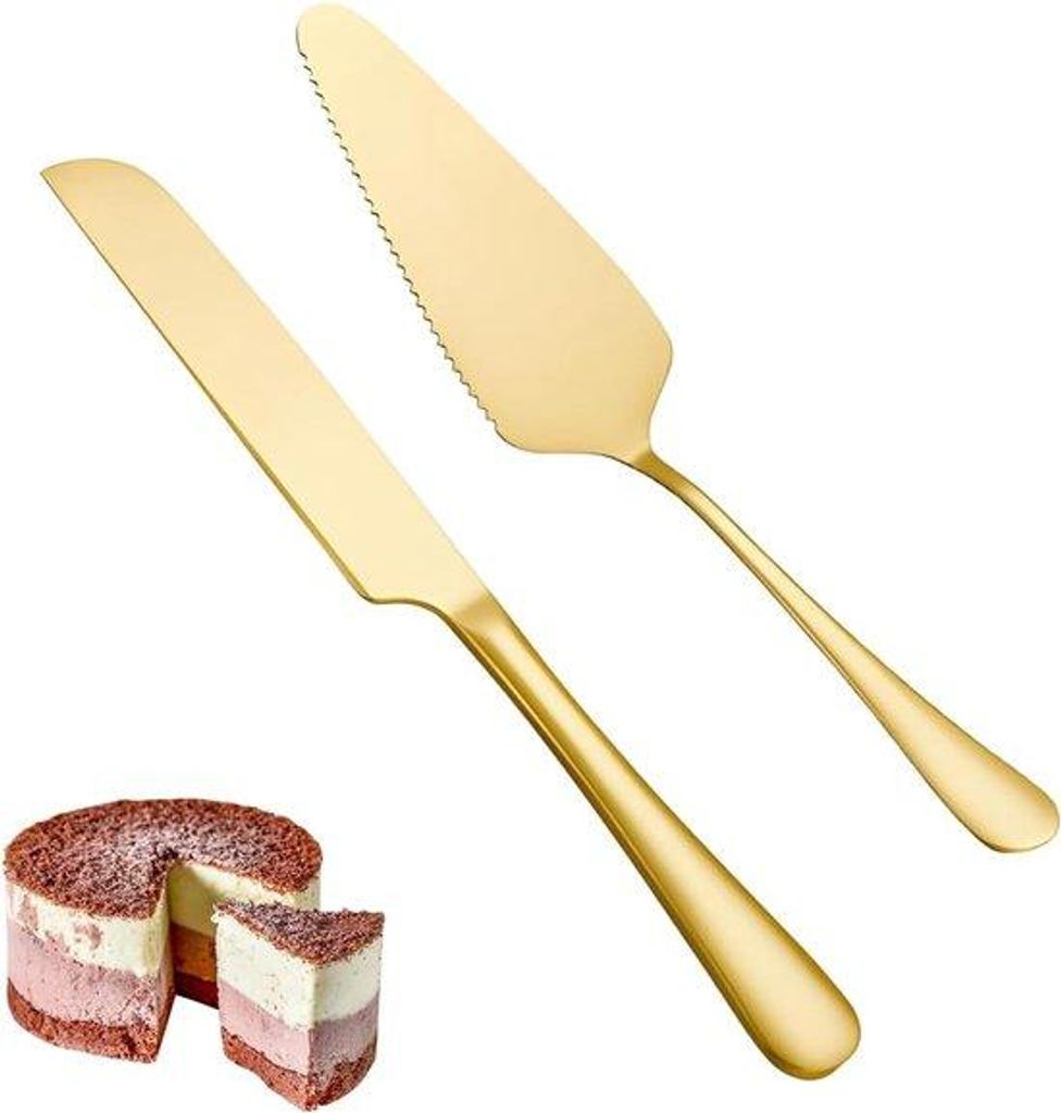 2 Stück Gartenschere und Serviceteller, rostfreier Stahl, Teller, rostfreier Teller, Teller, Hochzeit, Teller, Hochzeit, Geburtstag, Feiern (Gold)