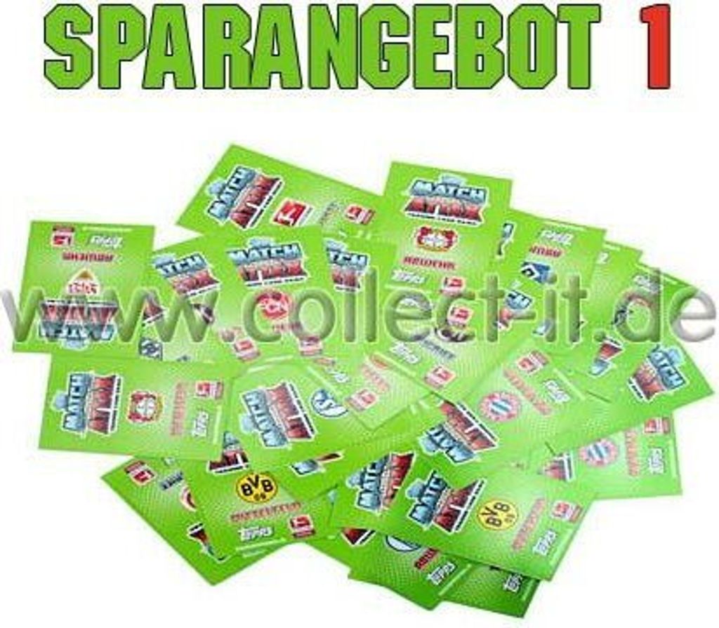 Match Attax - Spar 1 - Saison 11/12 - 100 gemischte Produktbild 