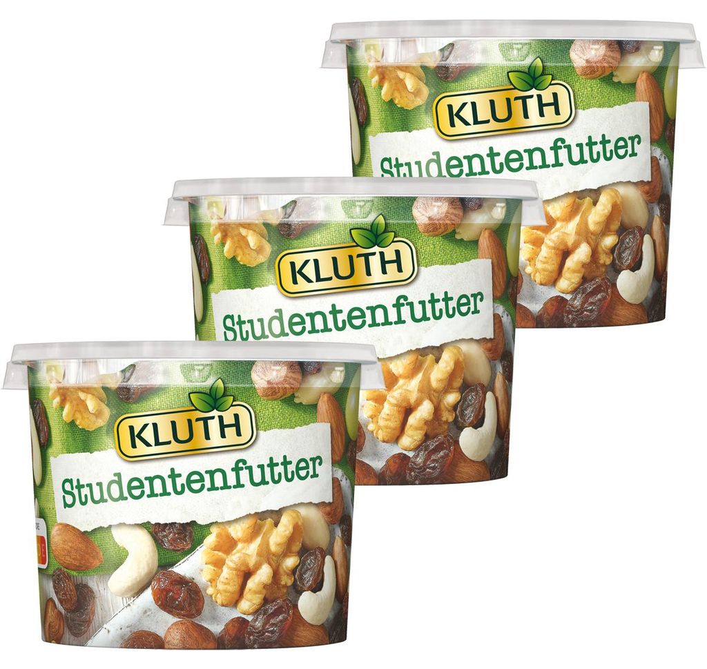 Kluth Studentenfutter Premium Snack Quelle für Vitamin E Produktbild 
