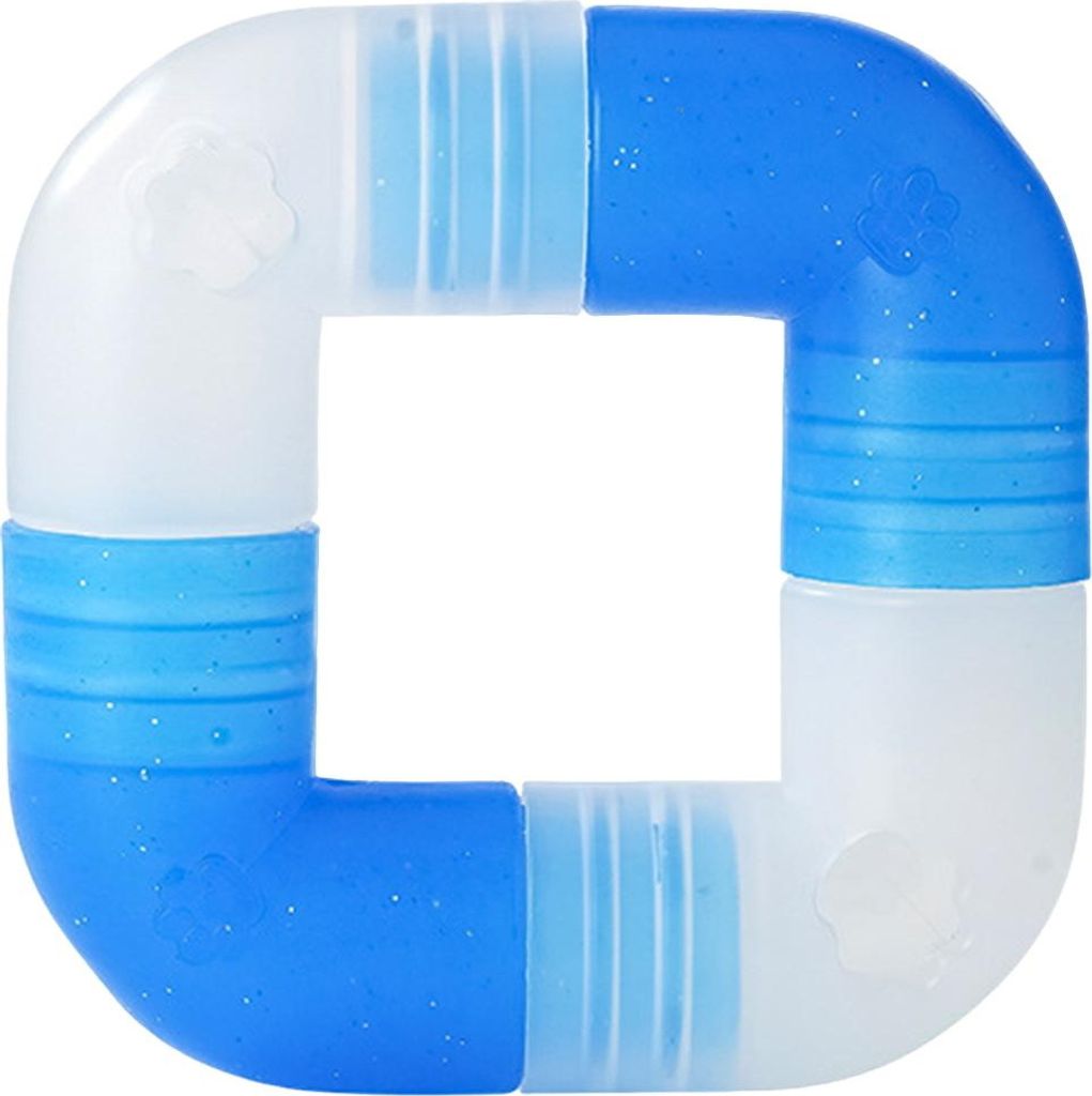 Kauspielzeug für Hunde für aggressive Kauer, interaktives, spleißbares Hundespielzeug mit Duft, Zahnpflegewerkzeug für Welpen, Zahnreinigungssp...