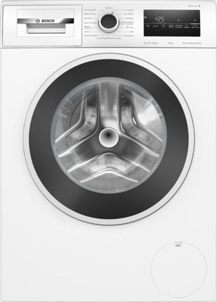 Bosch Serie 4 WAN28219IT, Frontlader, 9 kg, B, 72 dB, 1351 RPM, A