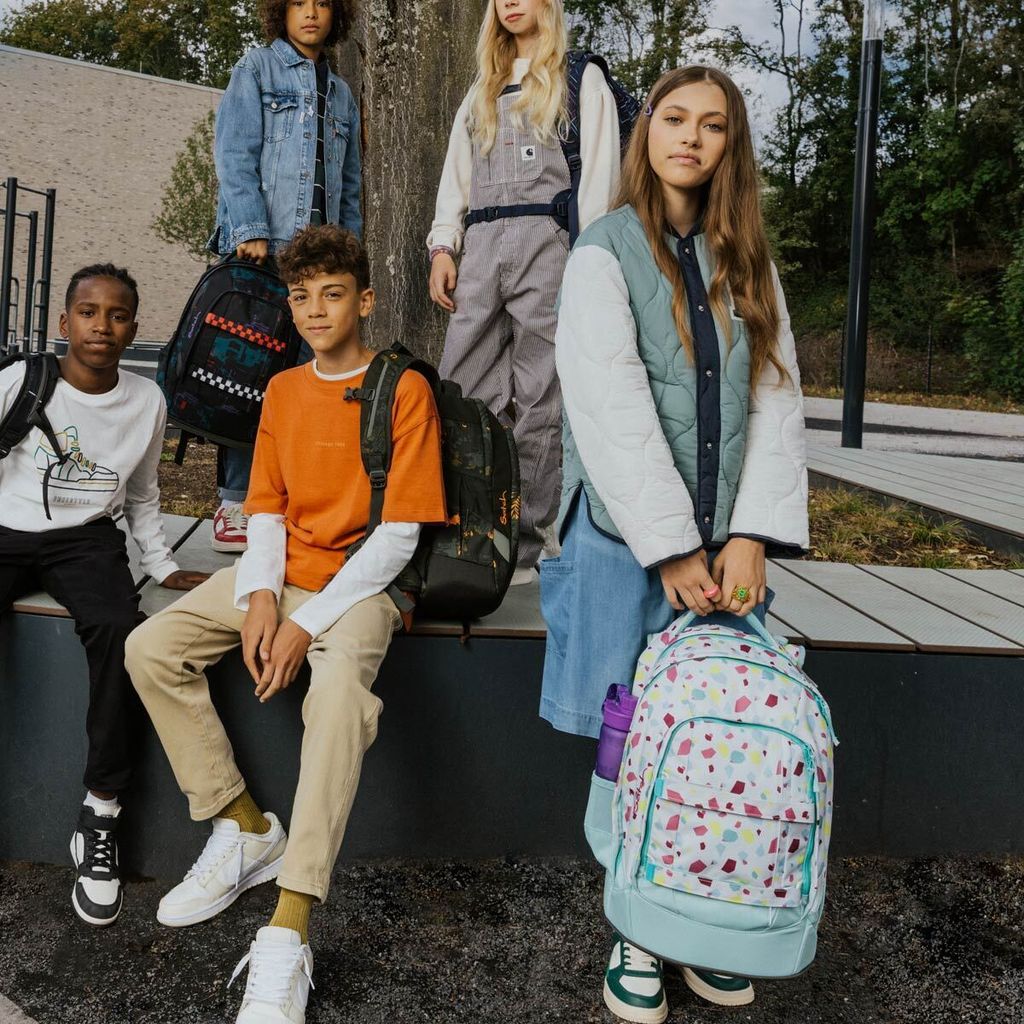 satch Schulrucksack Pack Dreamy Mosaic mehrfarbig Produktbild 17
