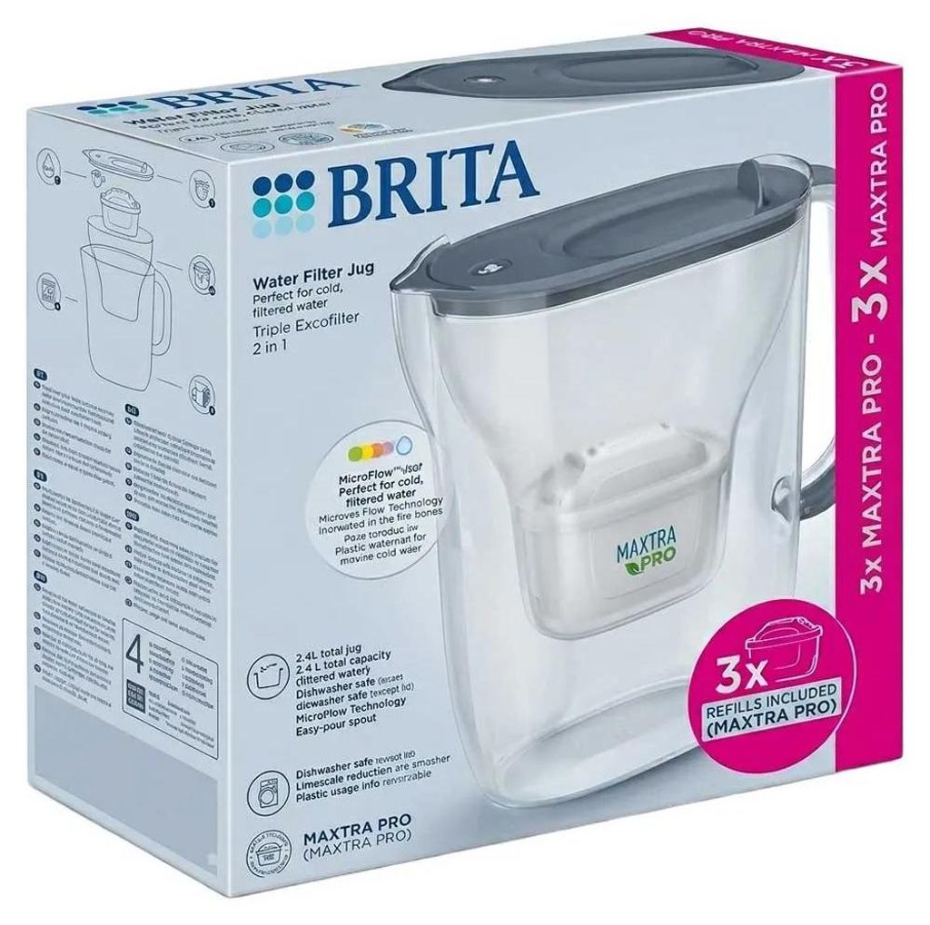 Brita Style Essential stone blue 3 filtri, Produktbild 