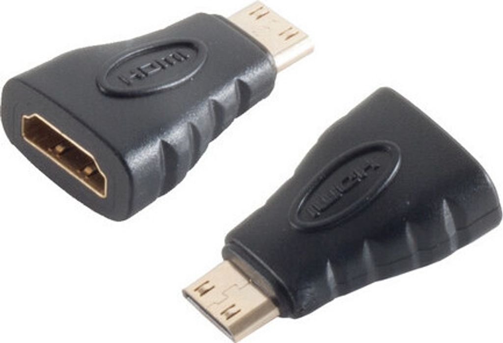 Adapter HDMI-A-Kupplung/HDMI-C-Stecker verg. 1080p