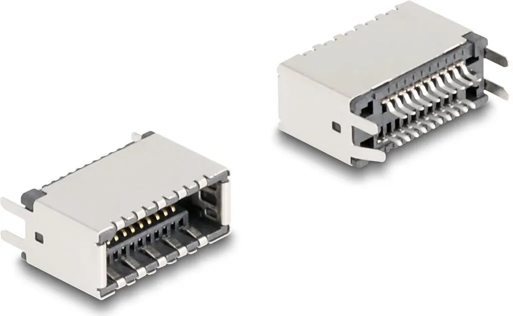DELOCK Chiave USB Type-E A 20 Pin Bu verticale per montaggio a saldare SMT