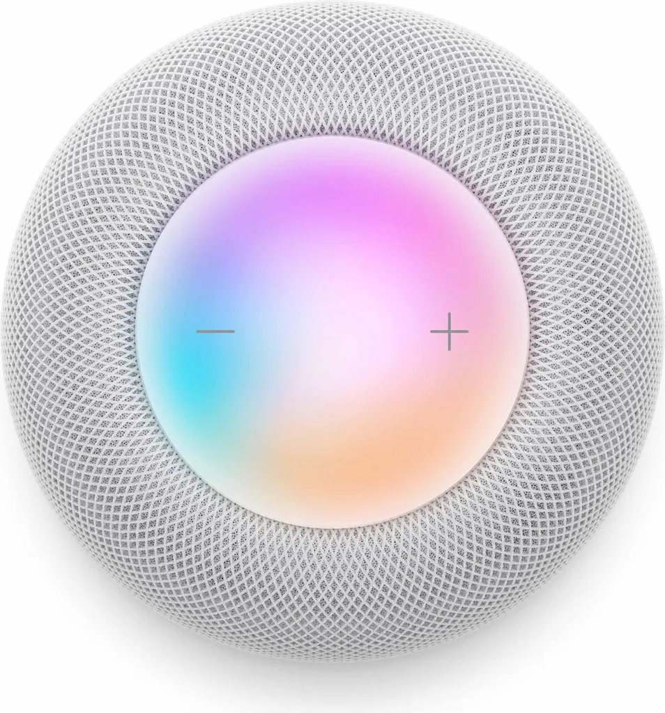 HomePod Apple 2ème génération blanc avec Audio Spatial et Assistant Siri - 3