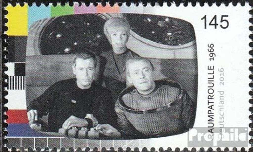 Briefmarken BRD (BR.Deutschland) 2016 Mi 3260 (kompl.Ausg.) gestempelt Deutsche Fernsehlegenden