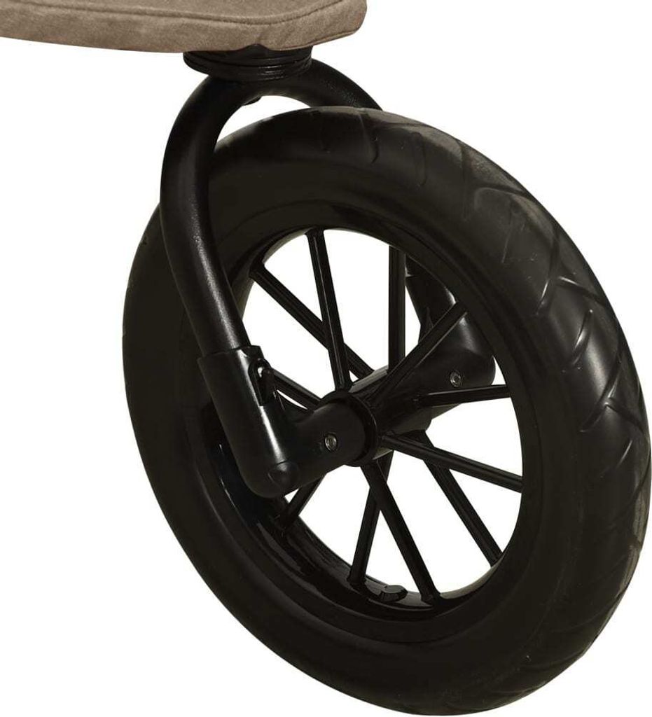 The Living Store Kočárek Taupe Steel Obrázek produktu 9
