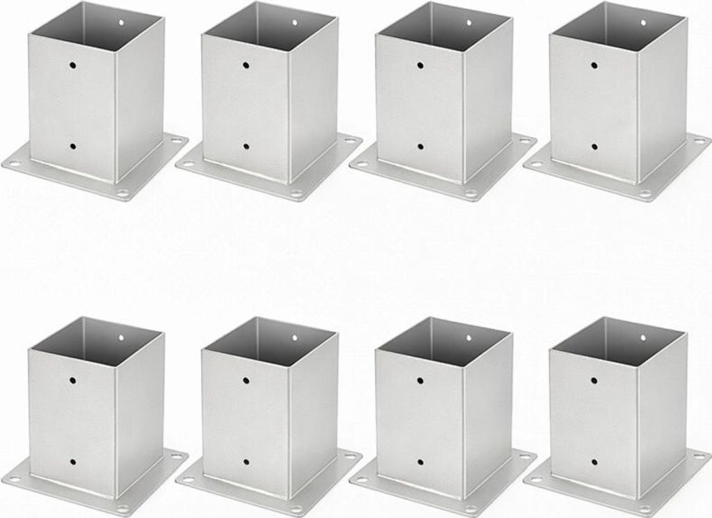 Faziango Aufschraubhülse 120x120 mm Pfostenträger, 8er Set Produktbild 