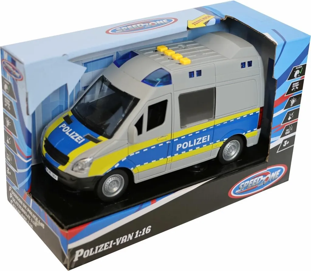 Le SEES SZ Polizei-Van 0 : Le cadeau idéal pour passionnés de police