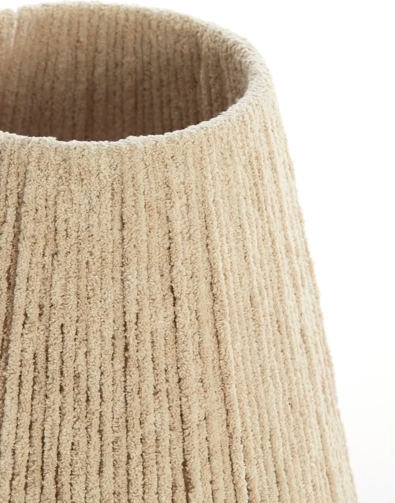 Abat-jour Medana beige textile Ø 20cm E27 : la qualité Light & Living - 2