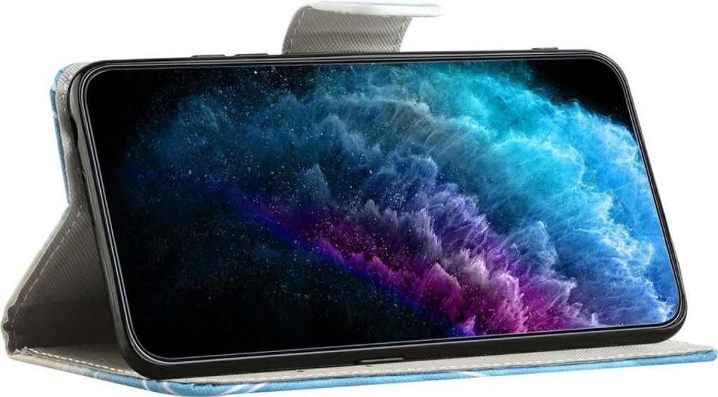 Samsung Galaxy A17 / A26 Hülle - Coverup Klapphülle - Blauer Schmetterling
