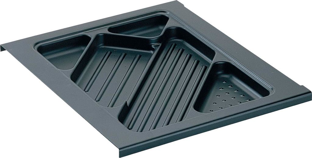 HETTICH Systema Top 2000 Materialschub, EB 392 mm, schwarz