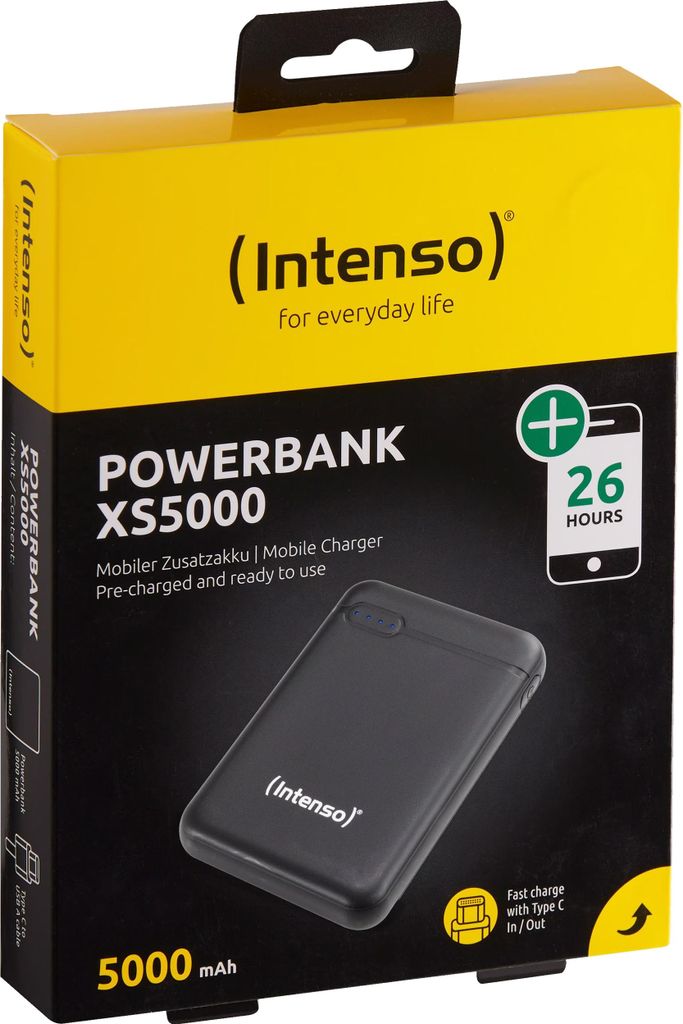 Intenso XS5000 Powerbank 5.000 mAh Productafbeelding 