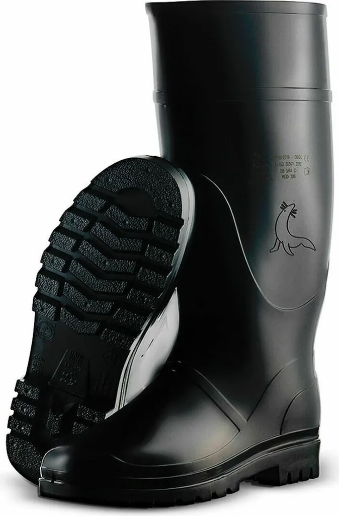 Bottes pour jardinage et travail Mavinsa 106 Noir - Tige haute 40