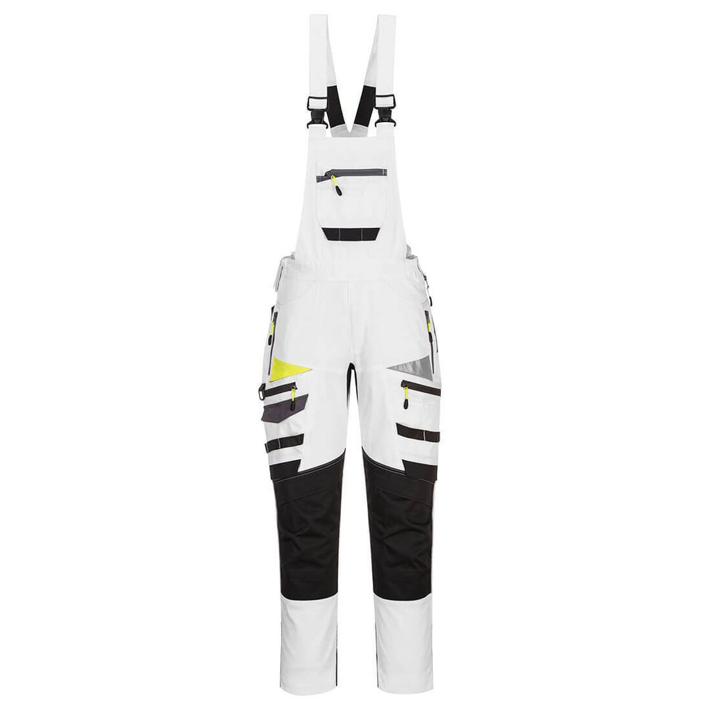 Portwest DX441 DX4 Latzhose White/Grey Gr. XL