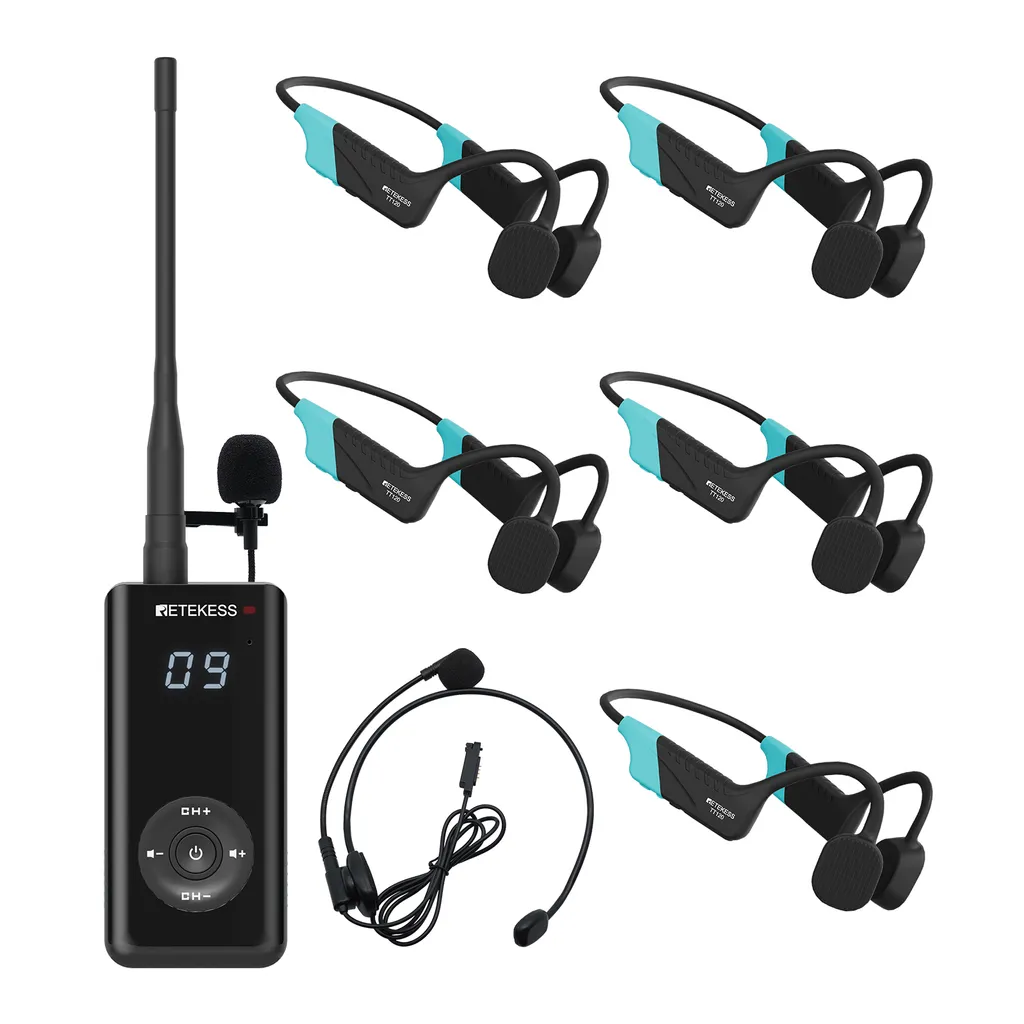 Solution audio coaching natation sans fil Retekess TT120 étanche IP68