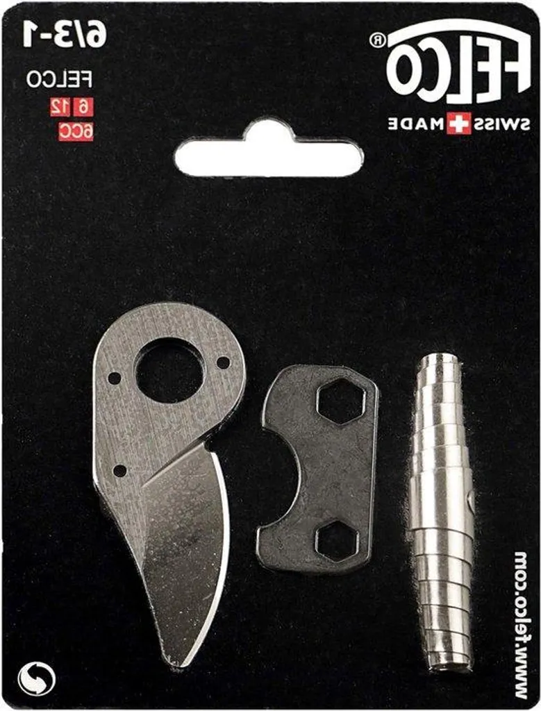 Kit lame de sécateur en acier avec ressort de rappel haute torsion