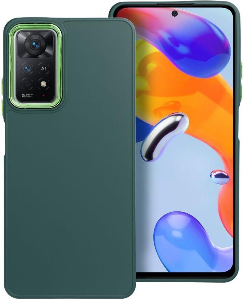 FRAME Handyhülle passend für XIAOMI Redmi Note 11 Pro / 11 Pro 5G grün