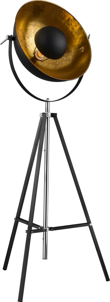 Globo Lighting|Stehleuchte Metall verchromt, 1x E27