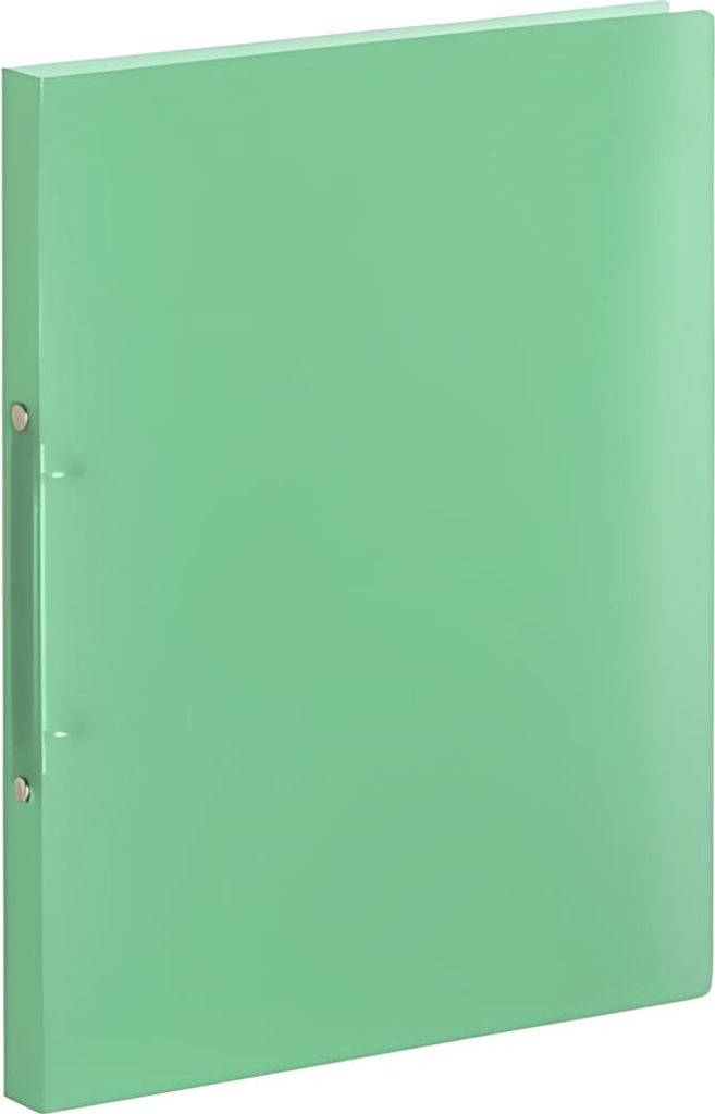 FSY Ringbuch A4, 2-Ringe 16mm, PP grün transluzent, 1 Stück
