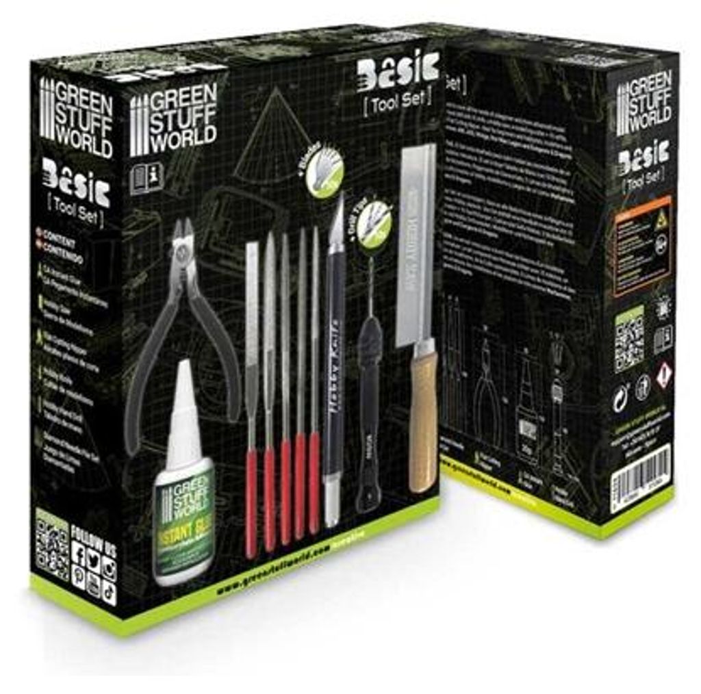 Green Stuff World GSW11634 - Basis-Werkzeugsatz - Neu Produktbild 
