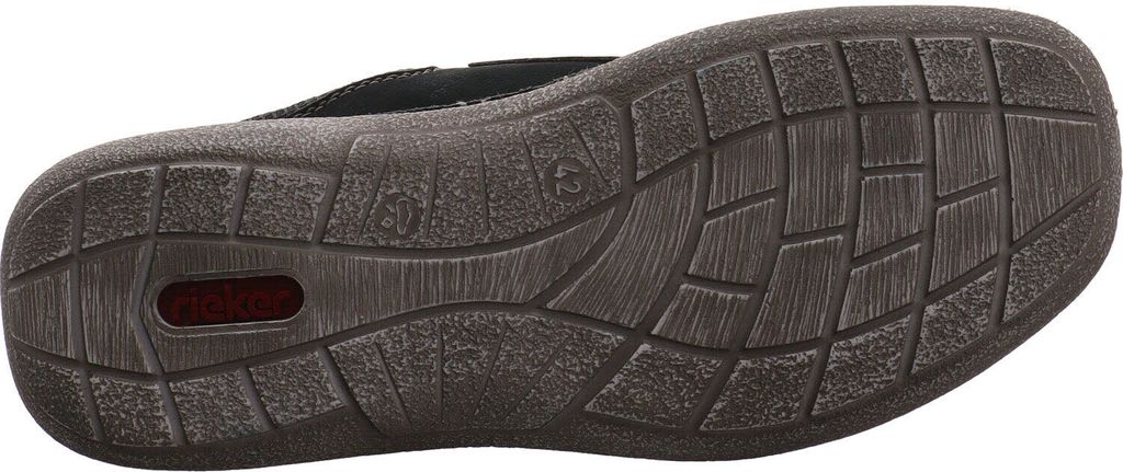 Rieker Slipper - Blau Veloursleder Größe: 41 Normal Produktbild 52