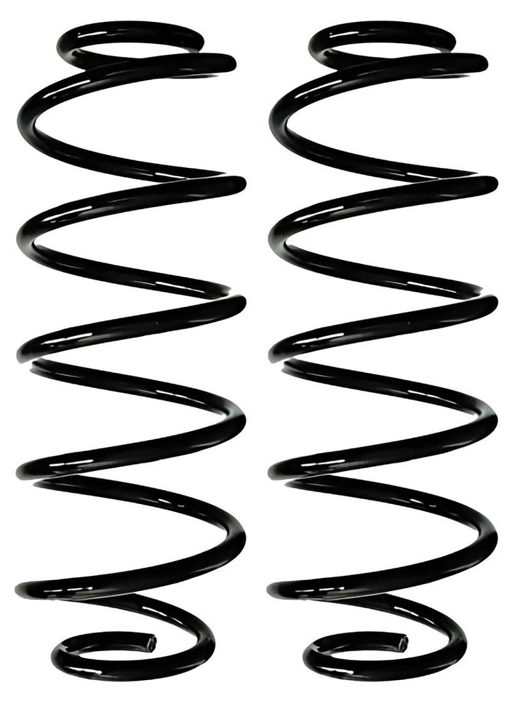 Fahrwerksfedern-Set Hinterachse Schraubenfeder Ø117mm SPIDAN für u.a. FORD PUMA