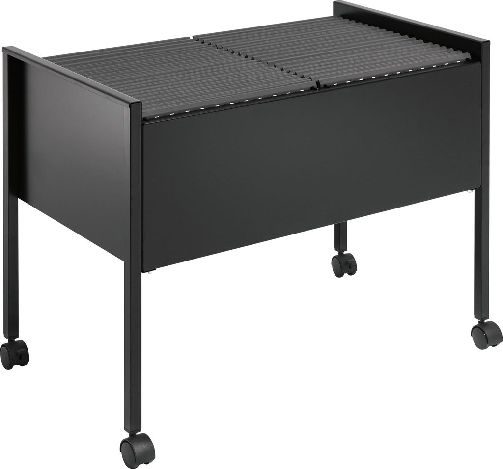 DURABLE Hängemappenwagen ECONOMY DUO 100 A4, 308201 schwarz Produktbild 