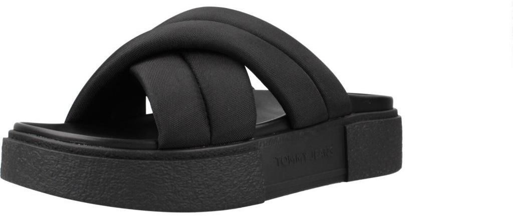 TOMMY JEANS FLATFORM SANDAL Schwarz Produktbild 