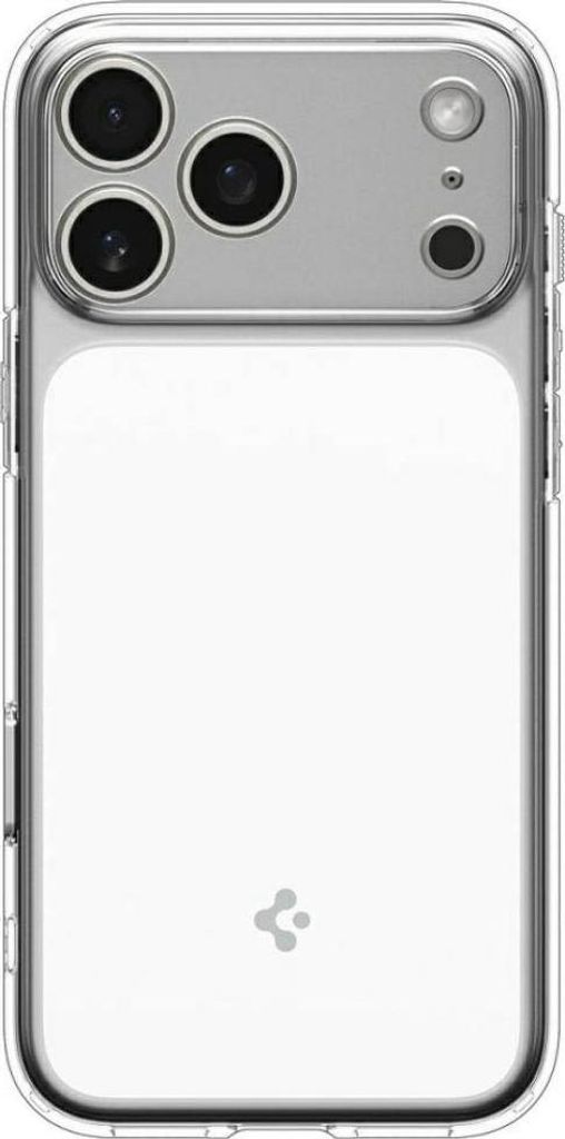 Spigen Ultra Hybrid T (MagFit), Cover, Apple, iPhone 17 Pro, 16 cm (6.3"), Transparent, Weiß