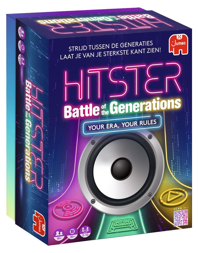 Jumbo Spiel Hitster Battle Of The Generations Musikspiel Party
