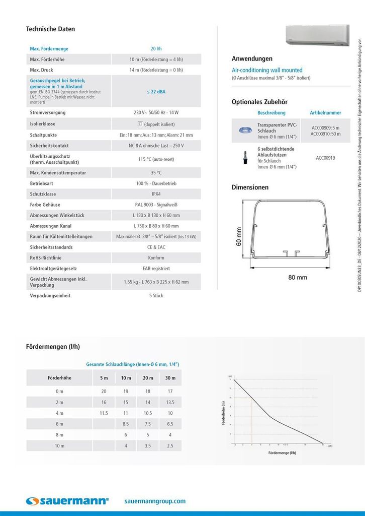 Sauermann  - Delta Pack 80x60 (Signalweiß) Produktbild 