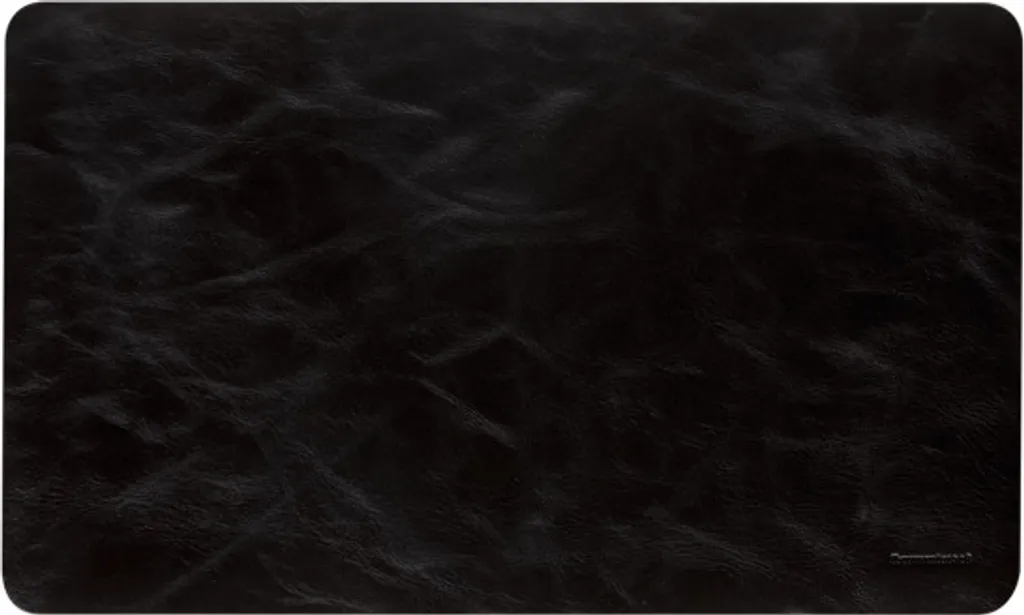 dbramante1928 COMMGTBL1215 Tapis de Souris en Cuir Véritable Noir