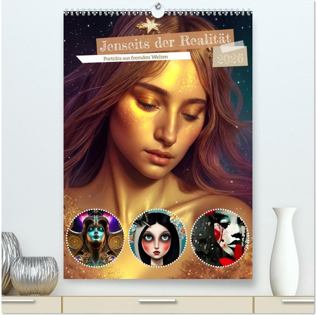 Jenseits der Realität (hochwertiger Premium Wandkalender 2026 DIN A2 hoch), Kunstdruck in Hochglanz