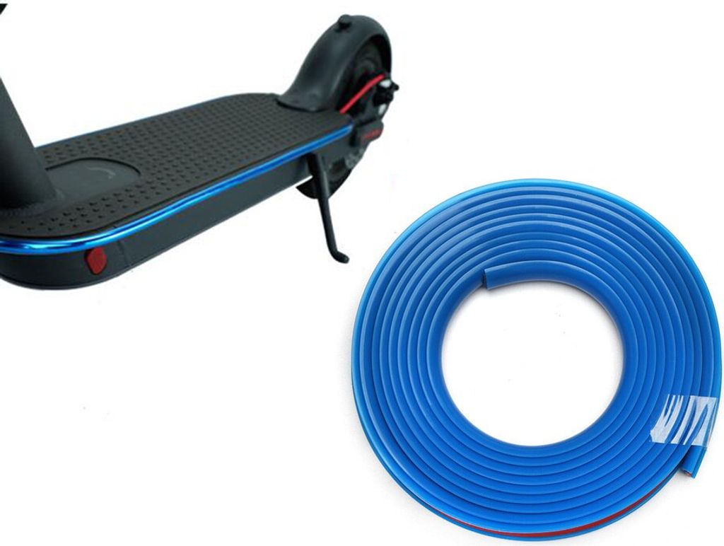 Flexible Schutzfolie für das Trittbrett Xiaomi M365 / M365 PRO / PRO 2 / 1S / Essential / Mi 3 - Farbe BLAU