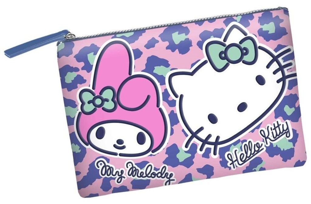 Karactermania - Elegancka kosmetyczka Hello Kitty Safari do przechowywania akcesoriów